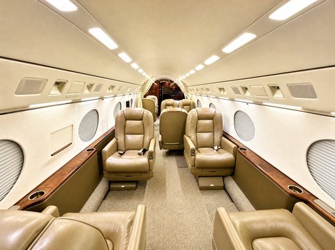 Aero JL Gulfstream G-V cabin interior